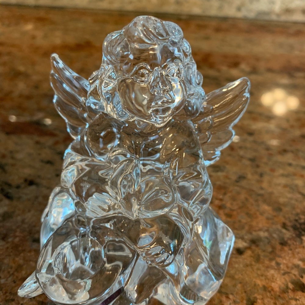 Marquis crystal candle holder